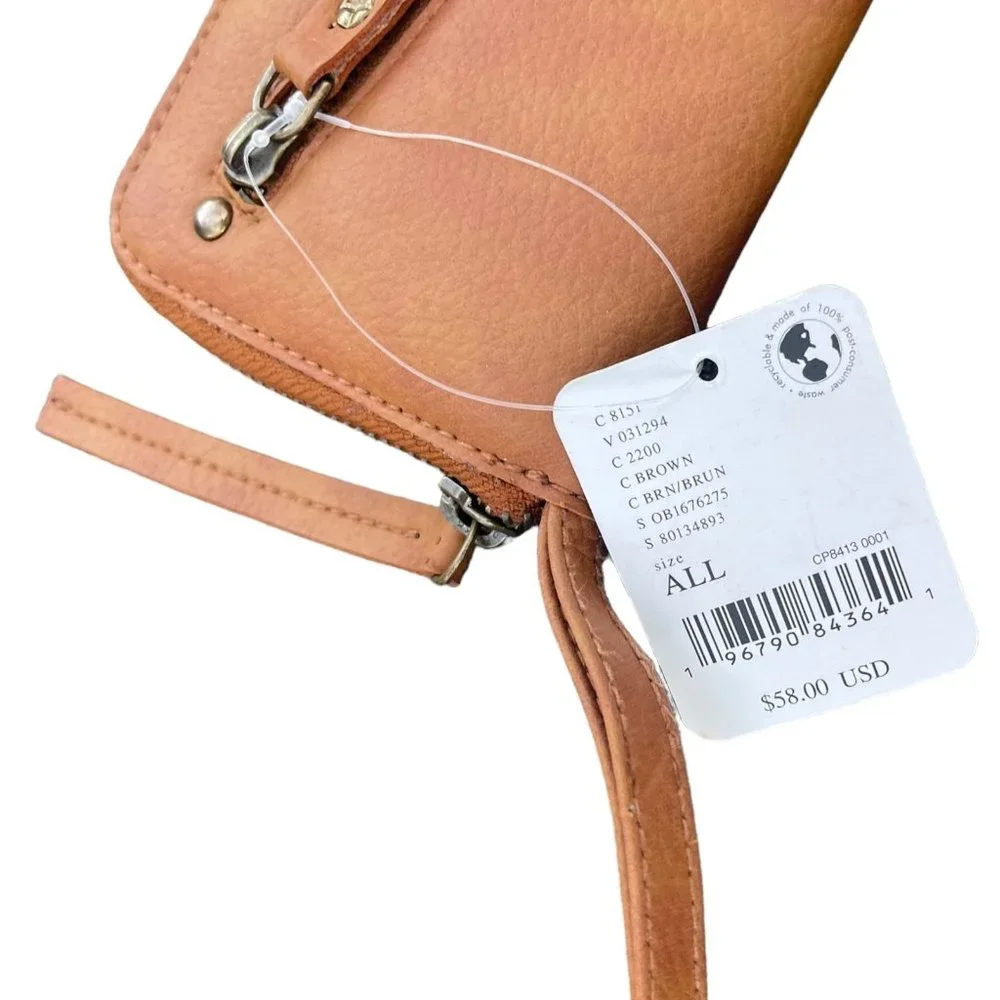NWT Free People Vegan Leather Wallet - Picture 5 of 7
